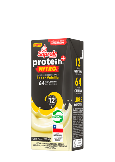 Leche Protein+ Nitro Semidescremada con Cafeína 200ml
